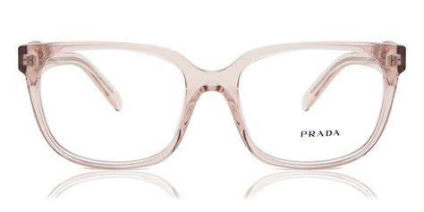 prada pink frame glasses|prada pr 17zv pink glasses.